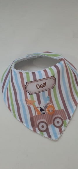 Babador Bandana Safari Baby