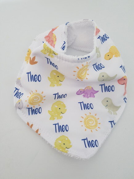 Babador Personalizado Dinossauro