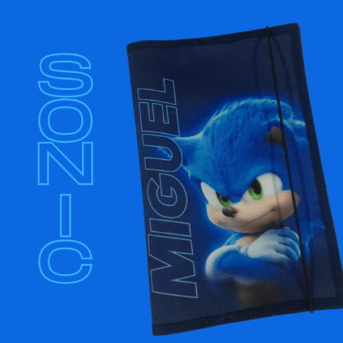Capa para caderneta de vacinação - sonic