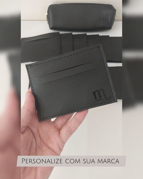 Carteira Slim Porta Cartões - Brindes