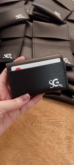 Carteira Slim Porta Cartões - Logomarca