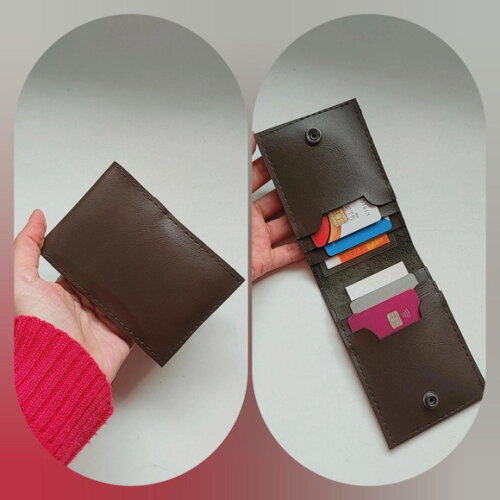 Carteira Slim Porta Cartões Masculina