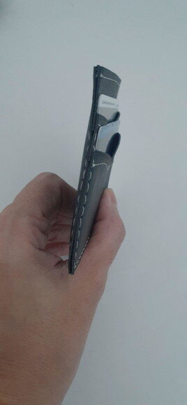 Carteira slim porta cartões masculina