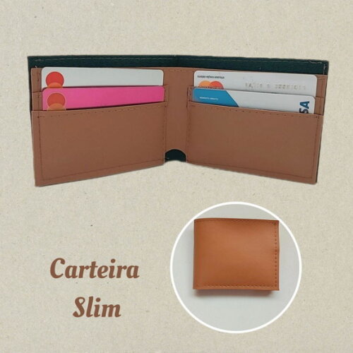 Carteira Unissex em Corino