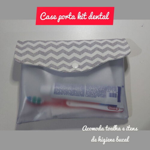Case Porta Kit Dental - Dentinho Feliz