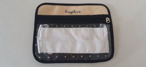 Case porta máscaras dupla face - Grande