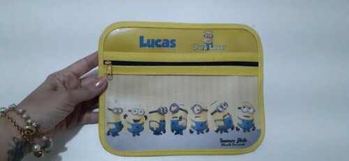 Case porta máscaras dupla face - Minions