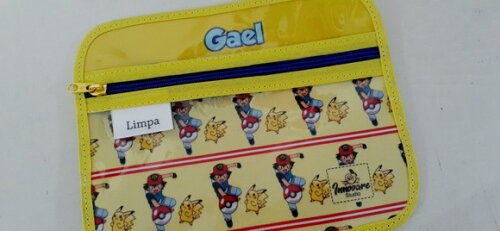 Case porta máscaras dupla face - Pokemon