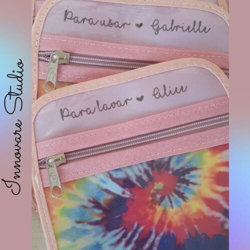 Case porta máscaras dupla face - TIE DYE
