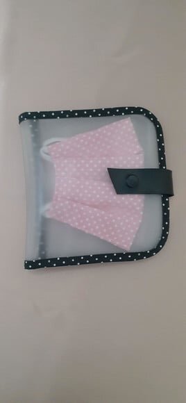 Case porta máscaras duplo