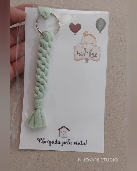 Chaveiro Fio de Malha - Maternidade