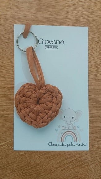 Chaveiro Macramé - Maternidade
