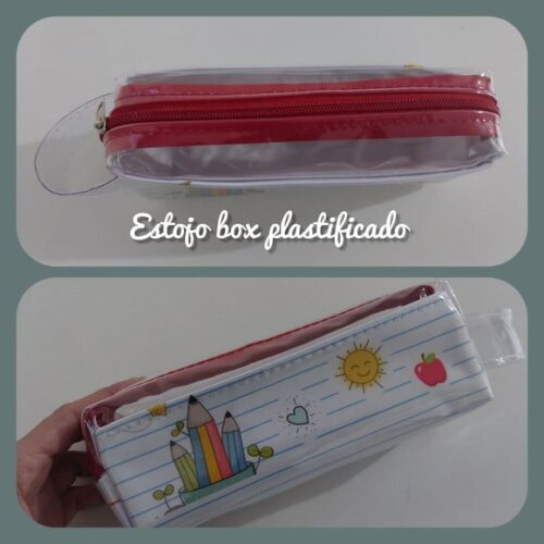 Estojo Box com Visor - Plastificado