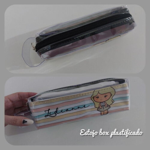 Estojo Box com Visor - Plastificado