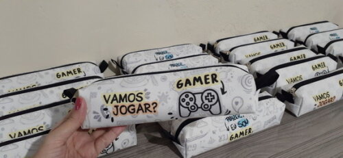 Estojo escolar Gamer