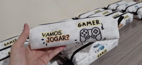Estojo escolar Gamer