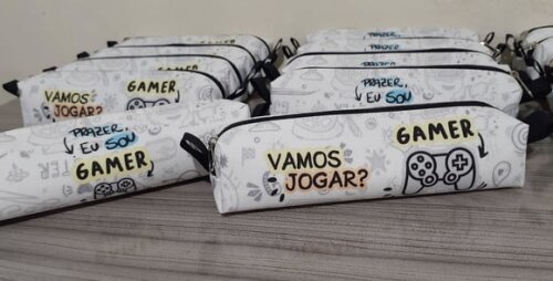 Estojo escolar Gamer