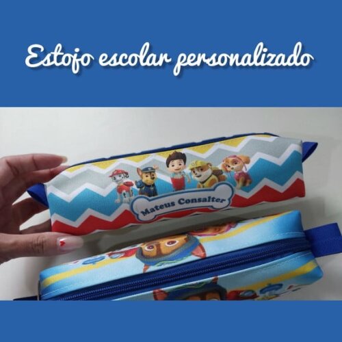 Estojo Escolar Patrulha Canina