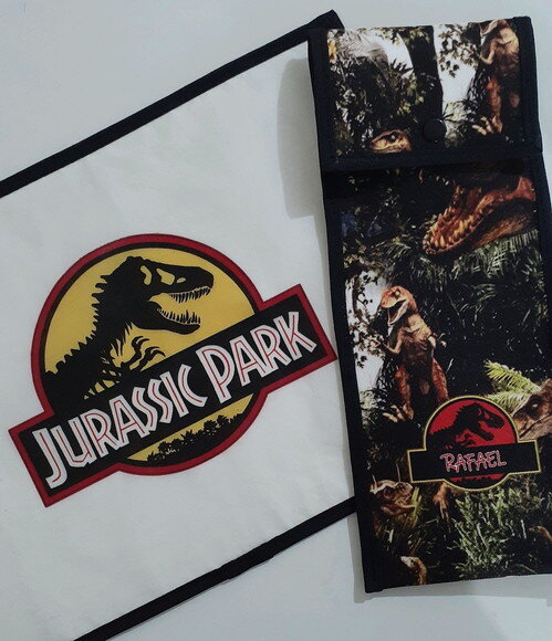 Jogo americano e porta talher Jurassic World
