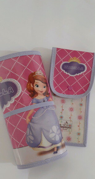 Jogo Americano e Porta Talher Princesinha Sofia