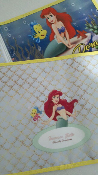 Jogo americano infantil com porta talheres