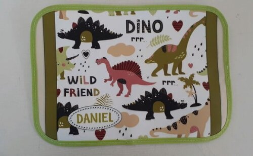 Jogo americano infantil Dinossauro