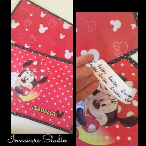 Jogo americano infantil Minnie