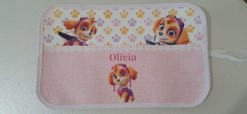 Jogo americano infantil patrulha canina