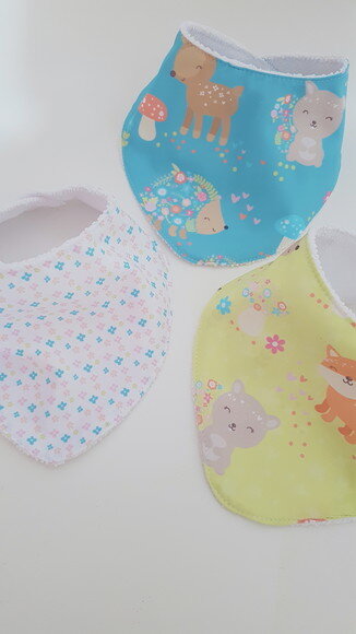 Kit 3 babadores - Floresta baby