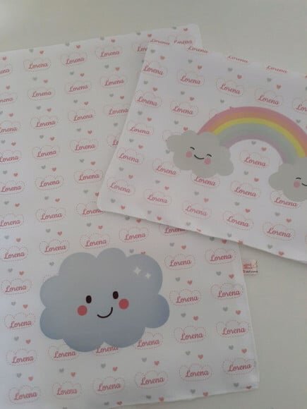 Kit 4 paninhos para bebê