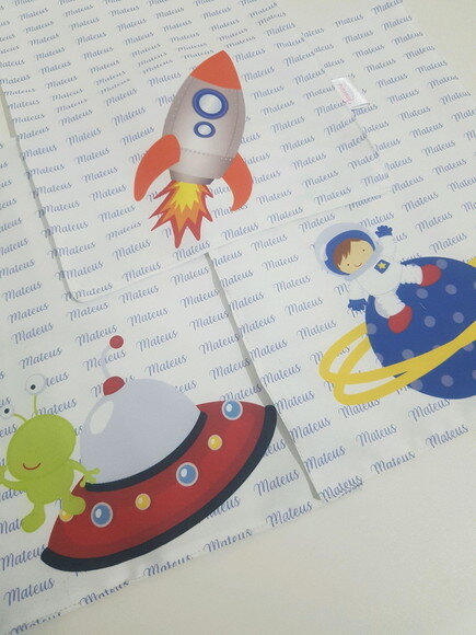 Kit babador e paninhos para bebê