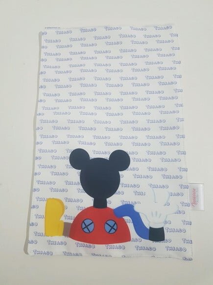 Kit babador e paninhos para bebê