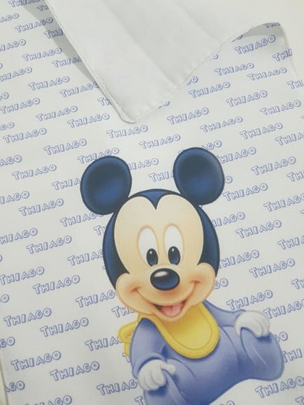 Kit babador e paninhos para bebê