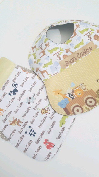 Kit Babador e regurgitador personalizados