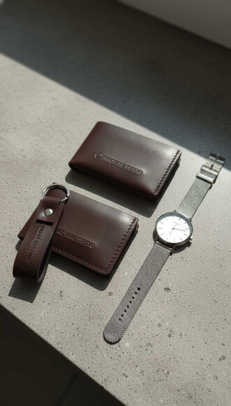 Kit Carteira Slim e Chaveiro