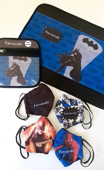 Kit escolar Batman