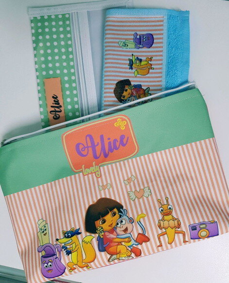Kit escolar Dora Aventureira
