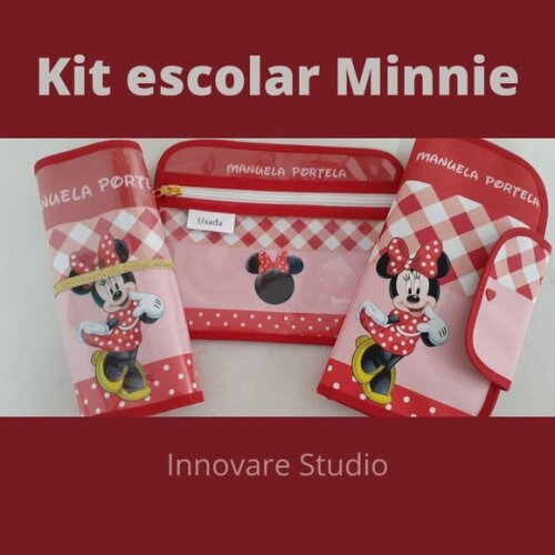 Kit escolar Minnie