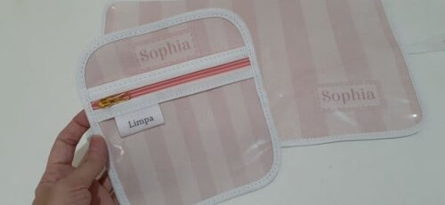 Kit escolar Rosê
