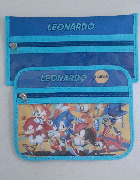 Kit escolar sonic