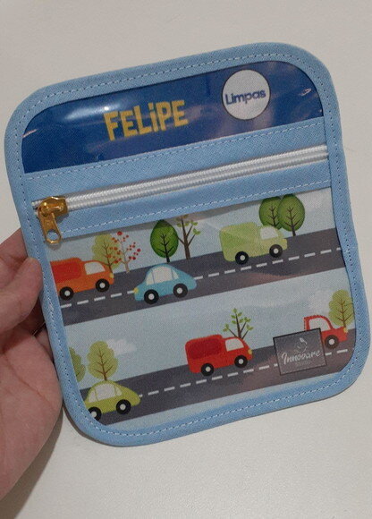 Kit Estojo Box e case porta máscaras