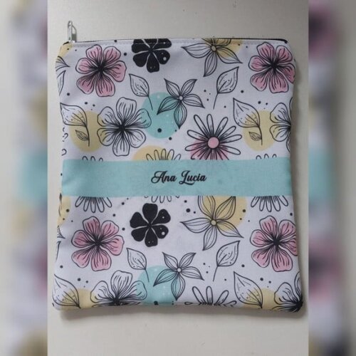 Kit Floral - Porta Jóias e Saquinho Organizador