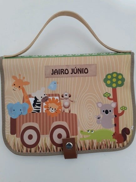 Kit higiene do bebê- Porta fraldas e lenço umedecido