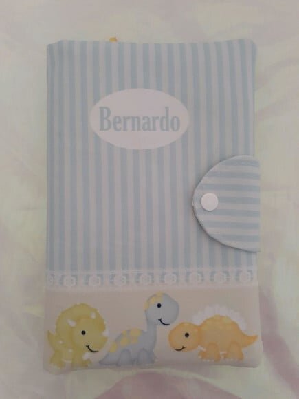 Kit higiene do bebê- Porta fraldas e lenço umedecido
