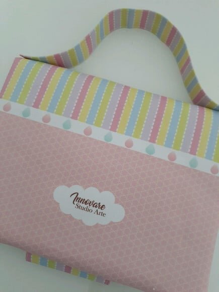 Kit higiene do bebê- Porta fraldas e lenço umedecido