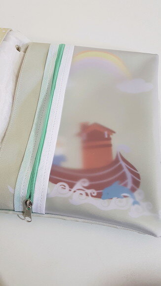 Kit higiene do bebê- Porta fraldas e lenço umedecido