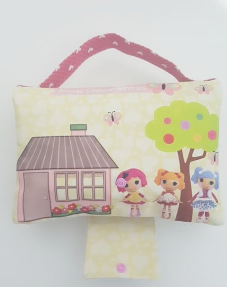 Kit higiene do bebê- Porta fraldas e lenço umedecido