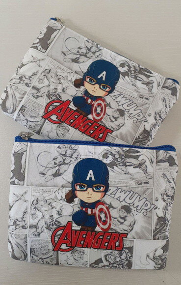Kit homem Capitão América