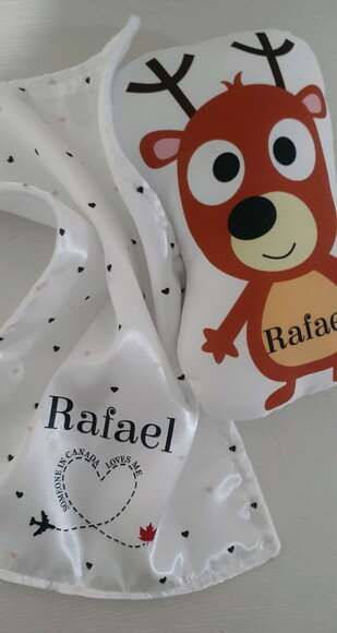 Kit Naninha e almofadinha para bebês