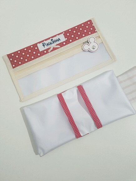 Kit nécessaire e porta absorvente